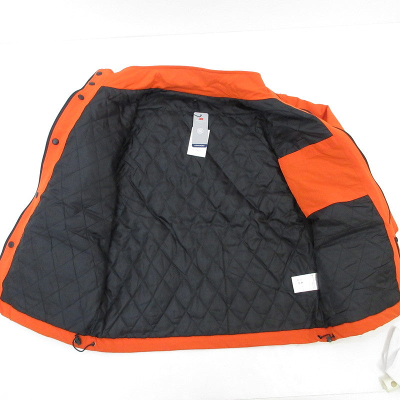【中古】430 - FOURTHIRTY - | フォーサーティー PAD FISH CONVERTIBLE JACKET 中綿ジャケット 23-156 オレンジ サイズ:1
