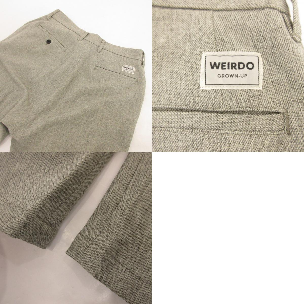 【中古】WEIRDO | ウィアード その他ボトムス グレー サイズ:30