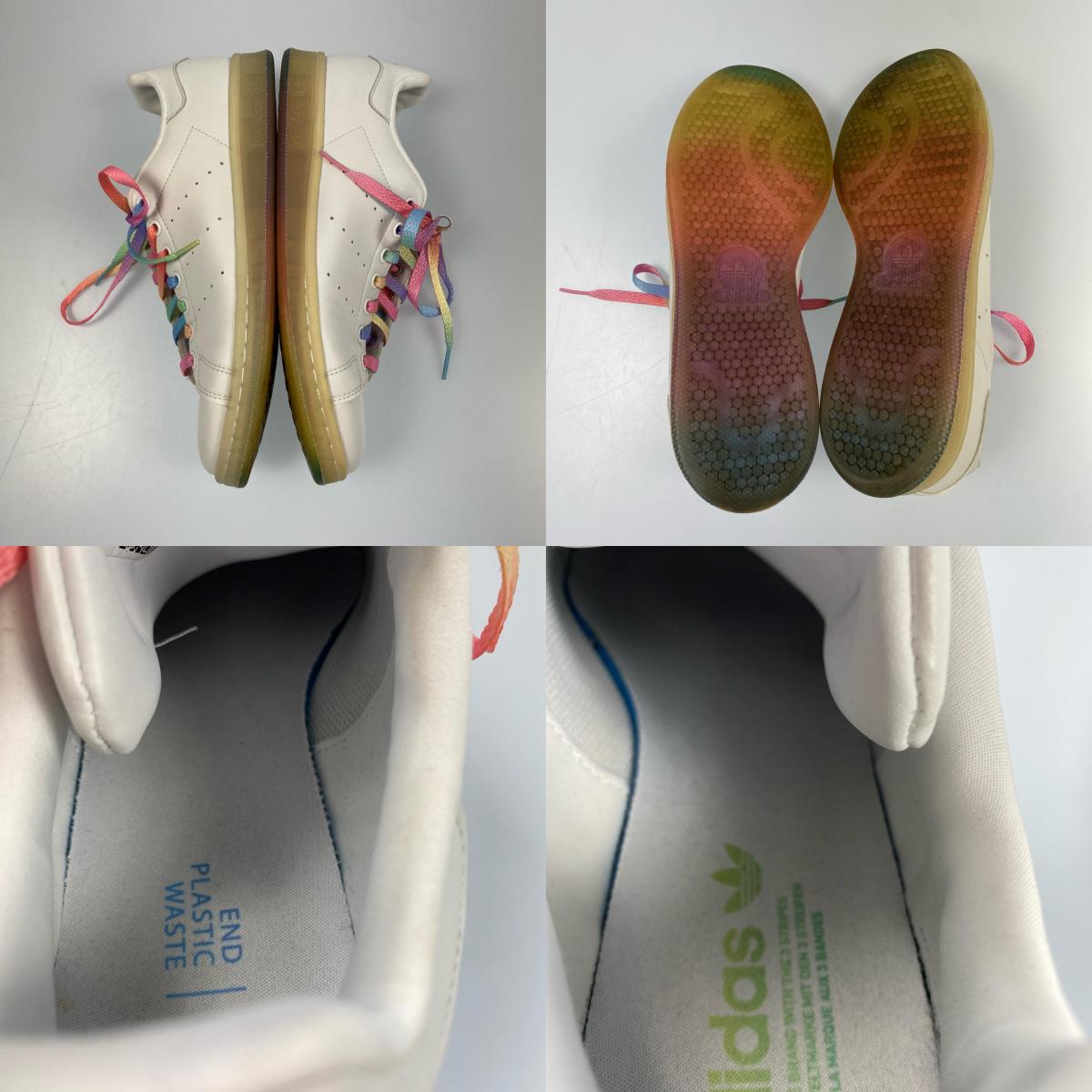 【中古】adidas | アディダス STAN SMITH スニーカー GW9680 サイズ:25cm ホワイト 25cm