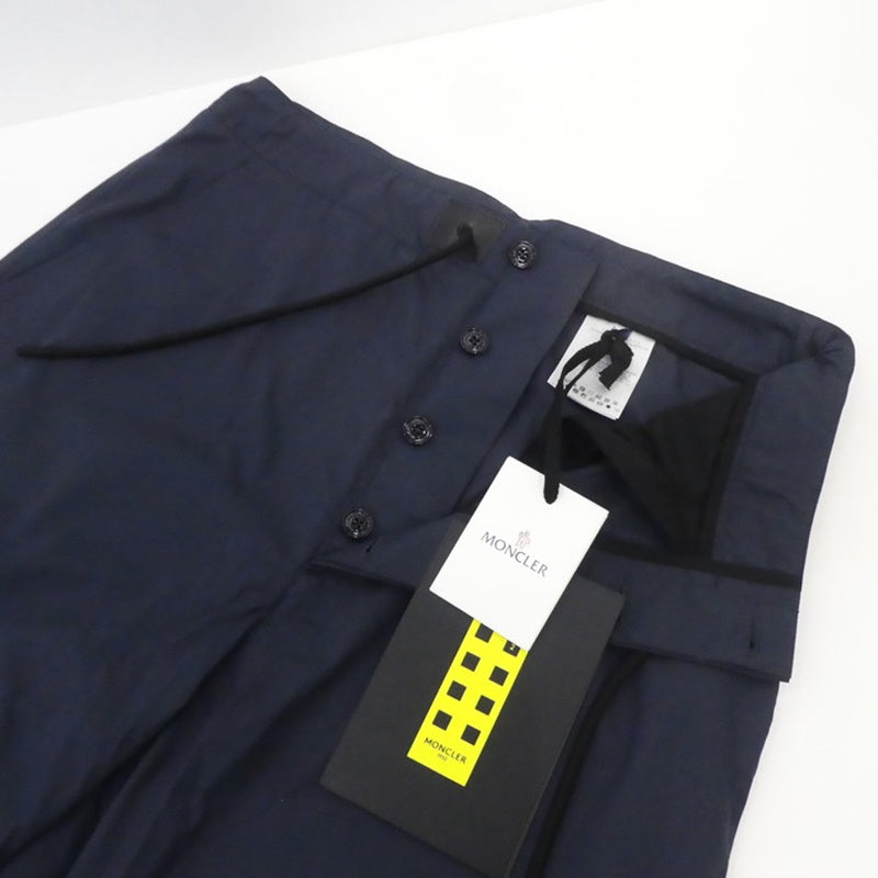 【中古】MONCLER GENIUS | モンクレールジニアス PANTALONE??SPORTIVO パンツ H10922A00011 ネイビー サイズ:48