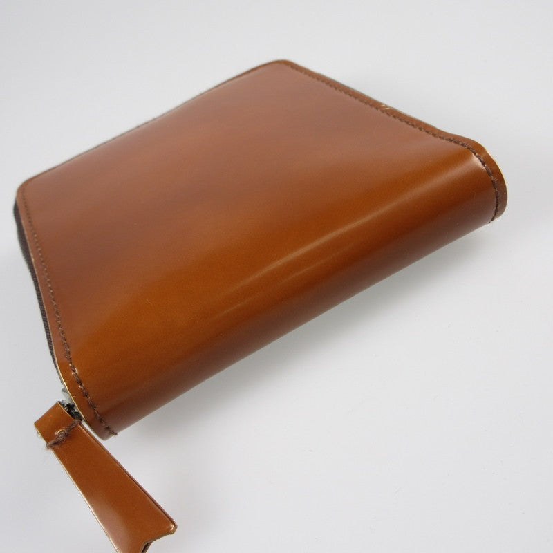 【中古】ARTS&CRAFTS | アーツアンドクラフツ CORDOVAN ACC ROUND ZIP BILLFOLD WALLET 二つ折り財布 ブラウン