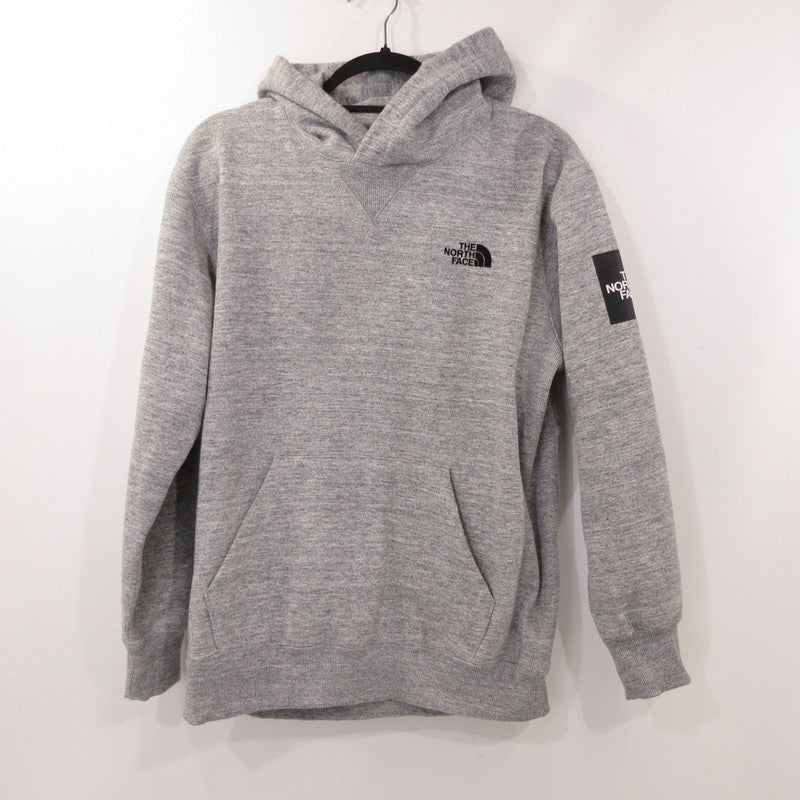 【中古】THE NORTH FACE | ザ・ノースフェイス SQUARE LOGO HOODIE パーカー NT61835 グレー サイズ:M