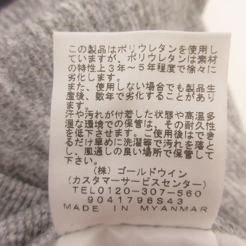 【中古】THE NORTH FACE | ザ・ノースフェイス SQUARE LOGO HOODIE パーカー NT61835 グレー サイズ:M