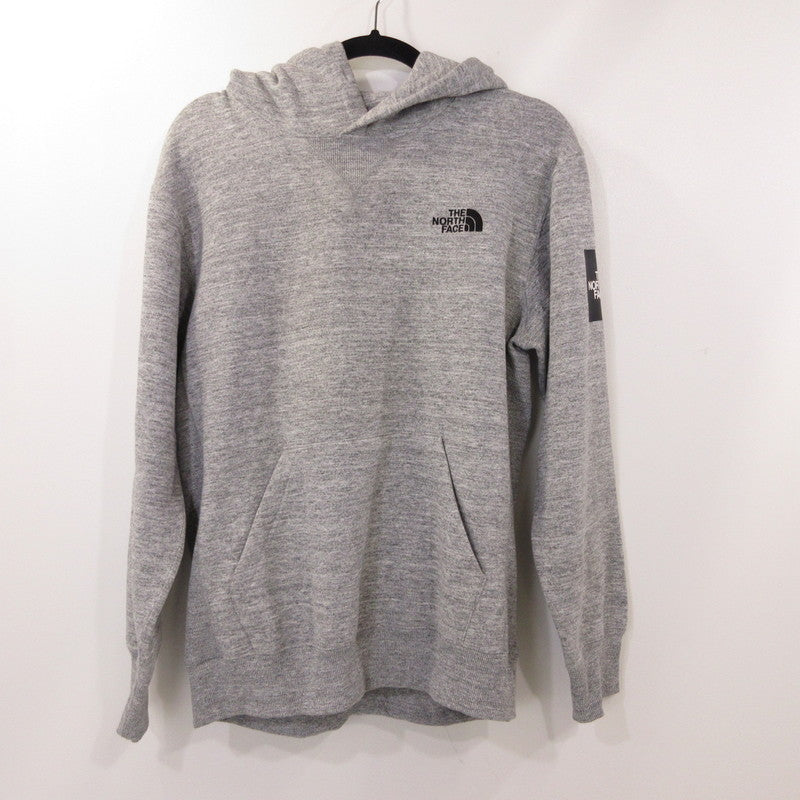 【中古】THE NORTH FACE | ザ・ノースフェイス SQUARE LOGO HOODIE パーカー NT61835 グレー サイズ:M