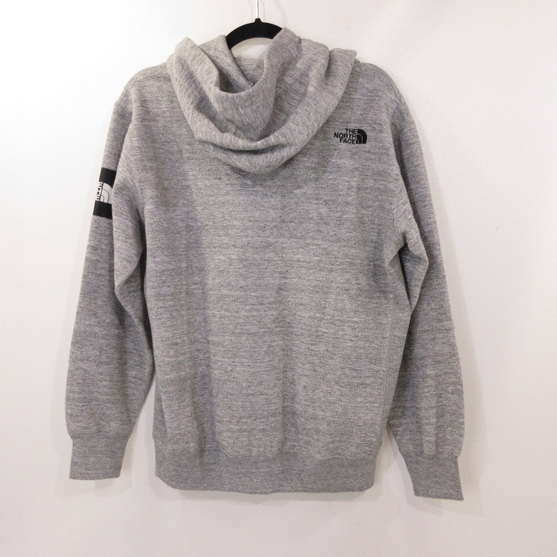 【中古】THE NORTH FACE | ザ・ノースフェイス SQUARE LOGO HOODIE パーカー NT61835 グレー サイズ:M