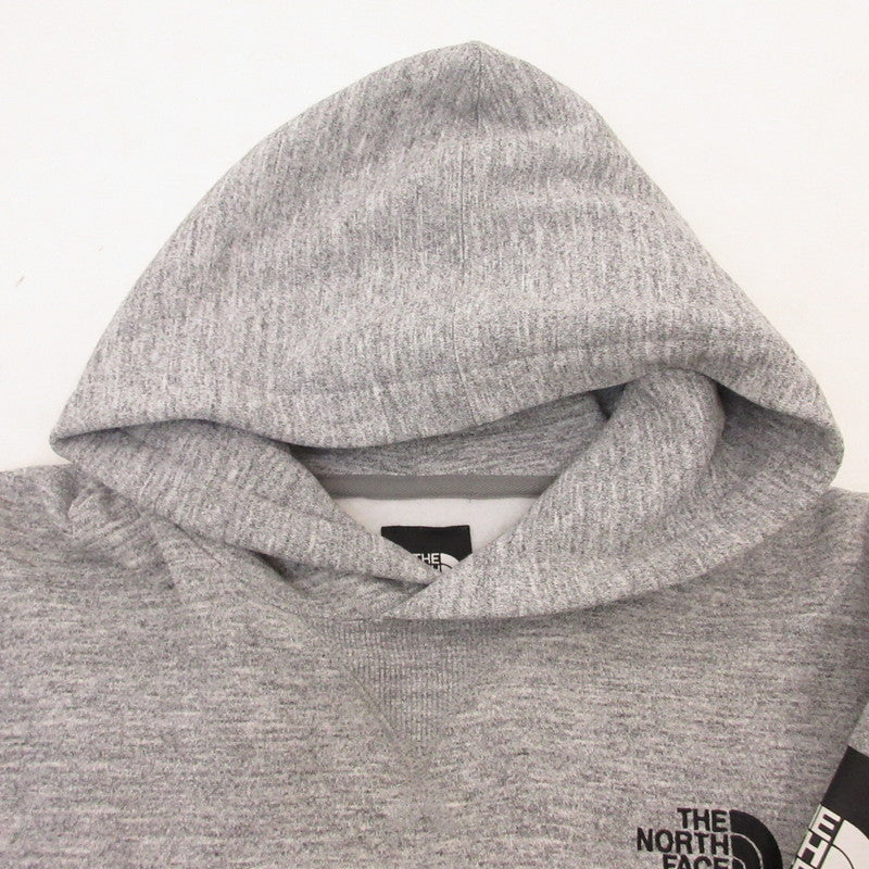 【中古】THE NORTH FACE | ザ・ノースフェイス SQUARE LOGO HOODIE パーカー NT61835 グレー サイズ:M