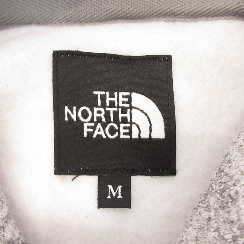 【中古】THE NORTH FACE | ザ・ノースフェイス SQUARE LOGO HOODIE パーカー NT61835 グレー サイズ:M