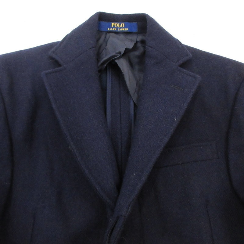 【中古】POLO RALPH LAUREN | ポロ・ラルフローレン 比翼3Bチェスター その他アウター 4700784459 ネイビー サイズ:36
