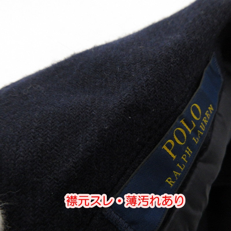 【中古】POLO RALPH LAUREN | ポロ・ラルフローレン 比翼3Bチェスター その他アウター 4700784459 ネイビー サイズ:36