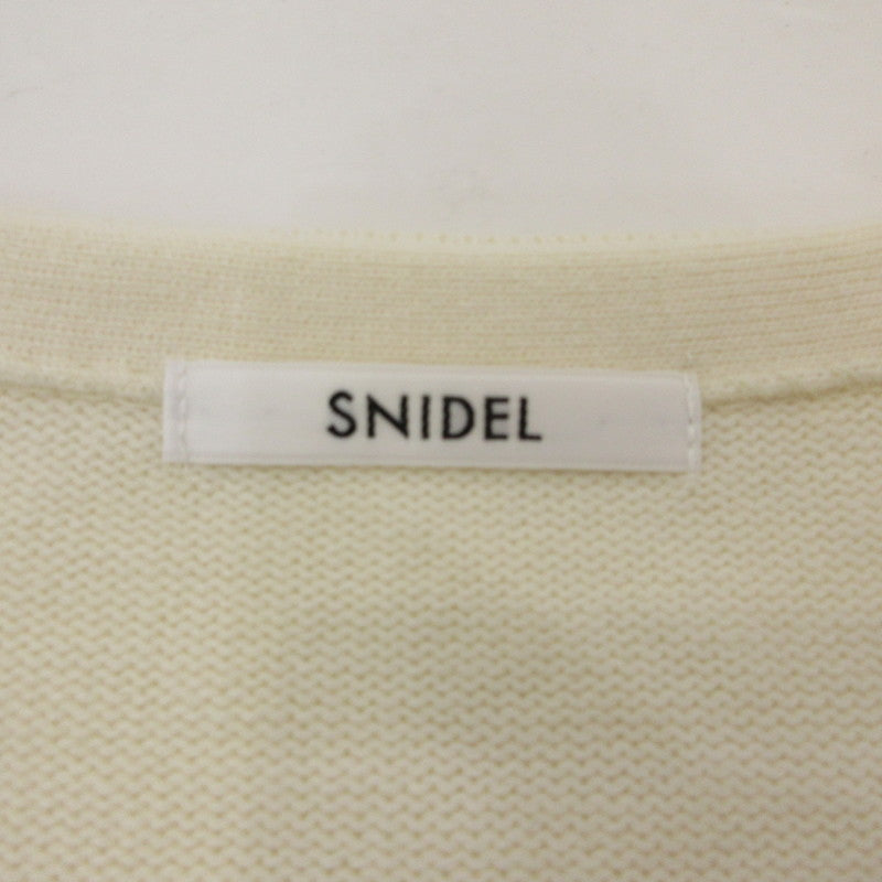 【中古】snidel | スナイデル ブローチ付きショートカーディガン カーディガン SWNT244240 -