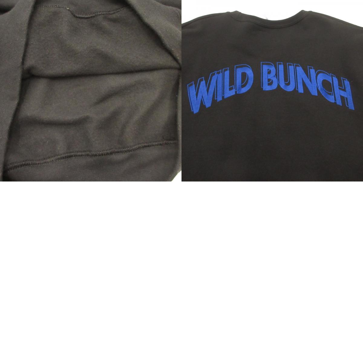 WACKOMARIA | ワコマリア CREW NECK SWEAT SHIRT スウェット ×WILD BUNCH ブラック サイズ:L