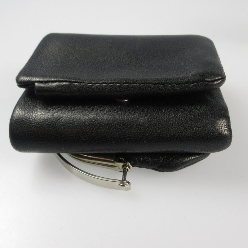 【中古】 FRAME HALF WALLET 長財布 ブラック
