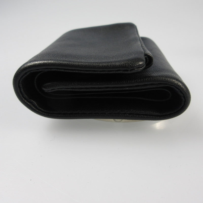 【中古】 FRAME HALF WALLET 長財布 ブラック