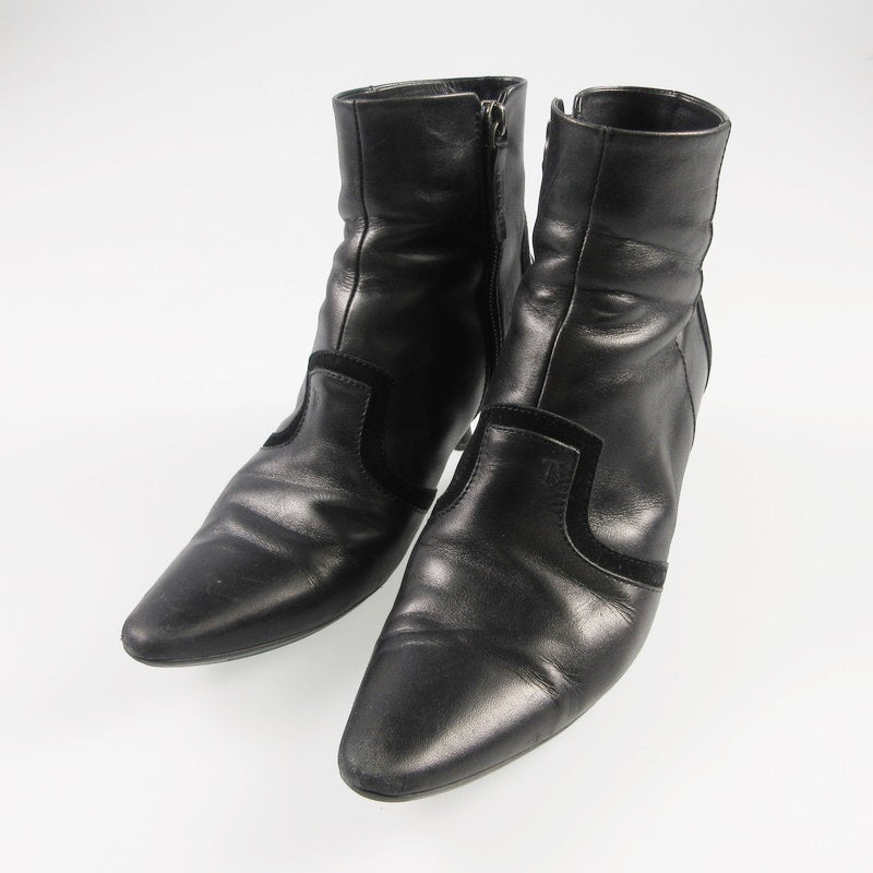 【中古】TOD'S | トッズ ブーツ ブラック