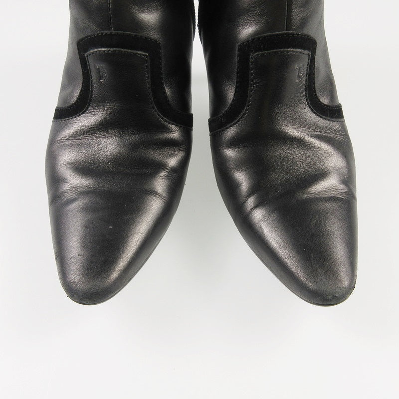 【中古】TOD'S | トッズ ブーツ ブラック