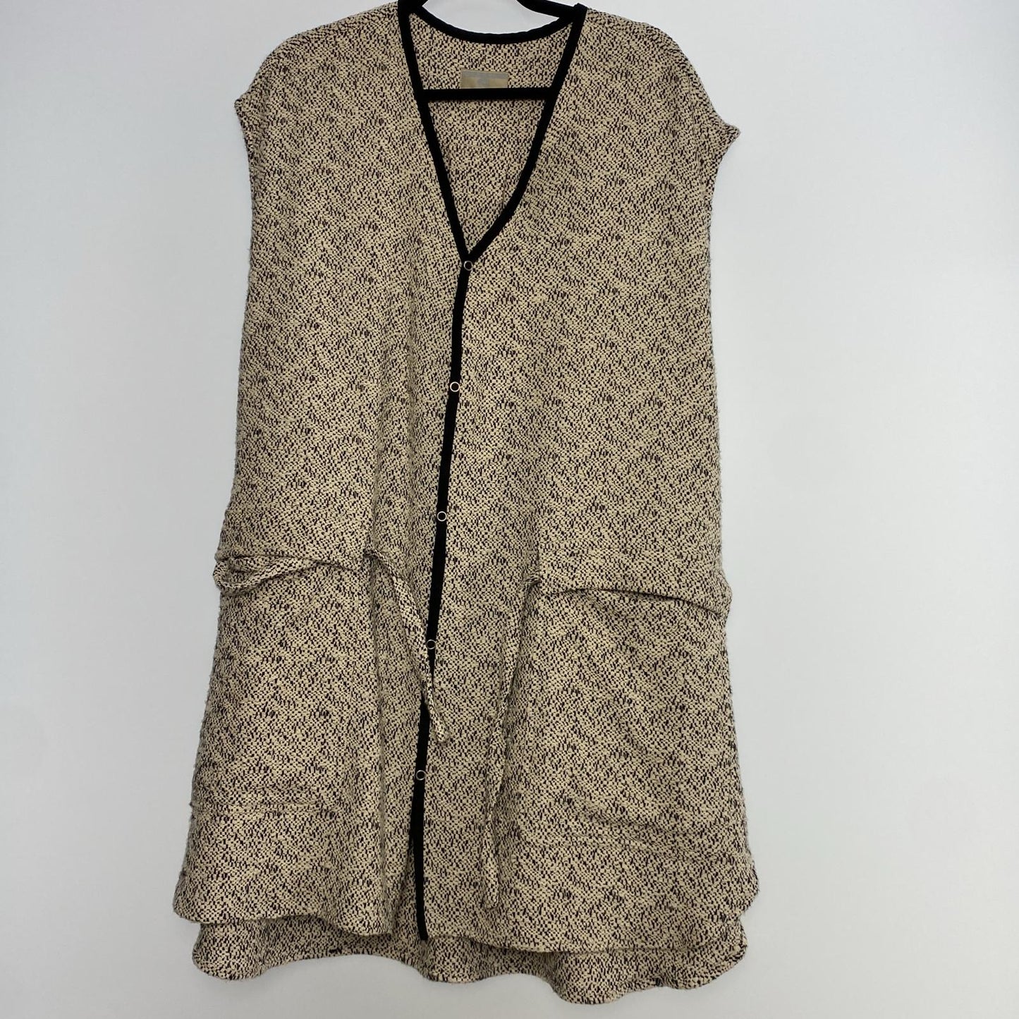 【中古】 CHECK BARBER VEST ベスト HTK-22-AW-011 サイズ:F 年式:2022A/W グレー