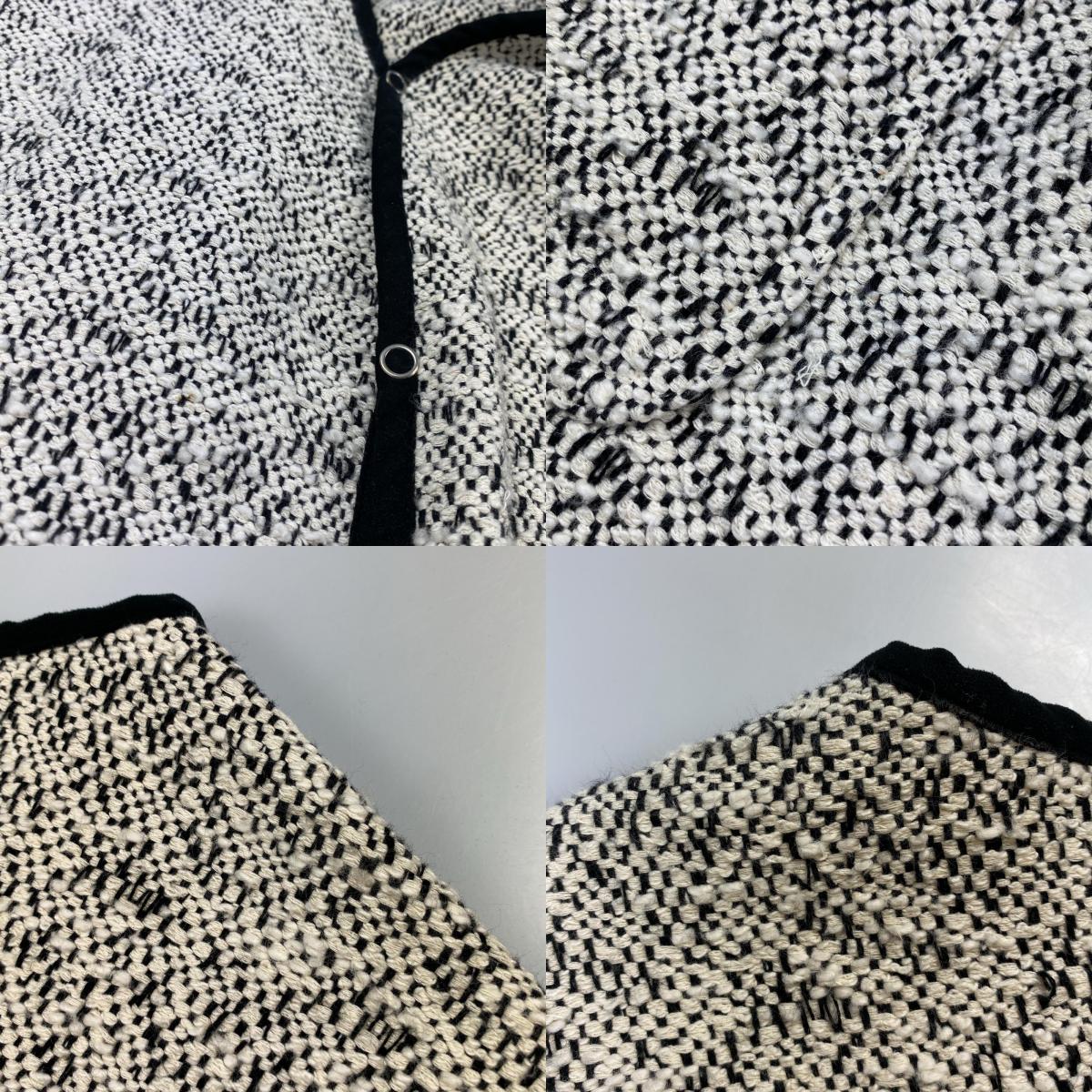 【中古】 CHECK BARBER VEST ベスト HTK-22-AW-011 サイズ:F 年式:2022A/W グレー