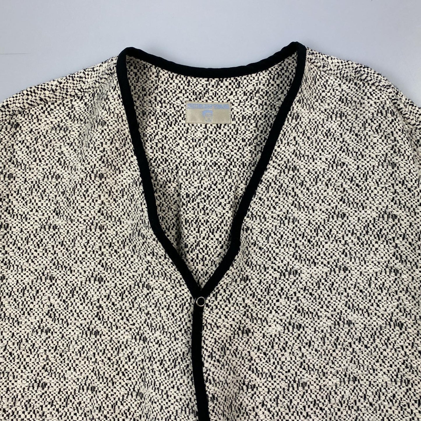 【中古】 CHECK BARBER VEST ベスト HTK-22-AW-011 サイズ:F 年式:2022A/W グレー