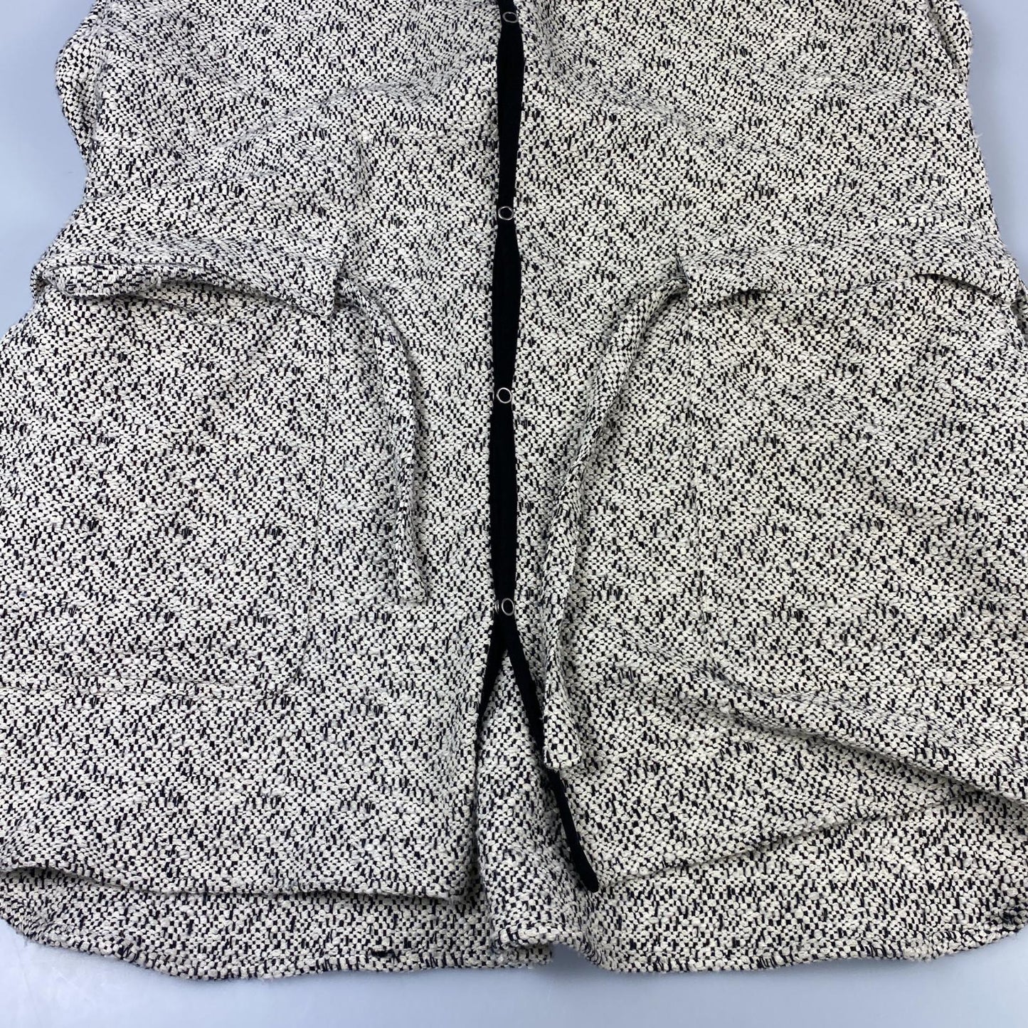 【中古】 CHECK BARBER VEST ベスト HTK-22-AW-011 サイズ:F 年式:2022A/W グレー