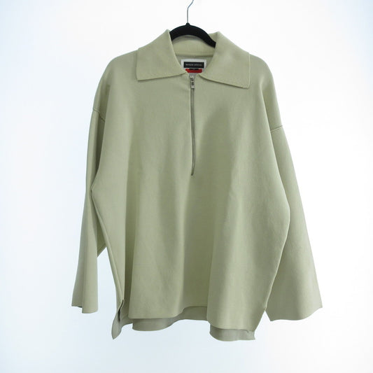 【中古】MAISON SPECIAL | メゾンスペシャル ハーフジッププライムオーバーニットポロ その他トップス 11222261307 ベージュ サイズ:1