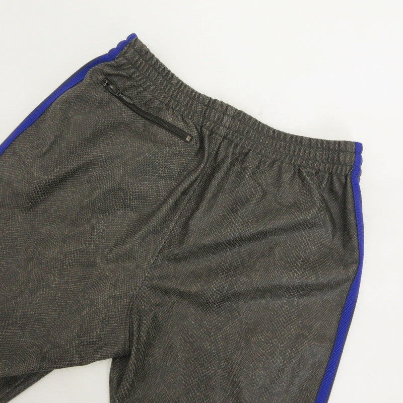 【中古】Needles | ニードルス Narrow Track Pant-Synthetic Leather/Python パンツ GL223 - サイズ:M