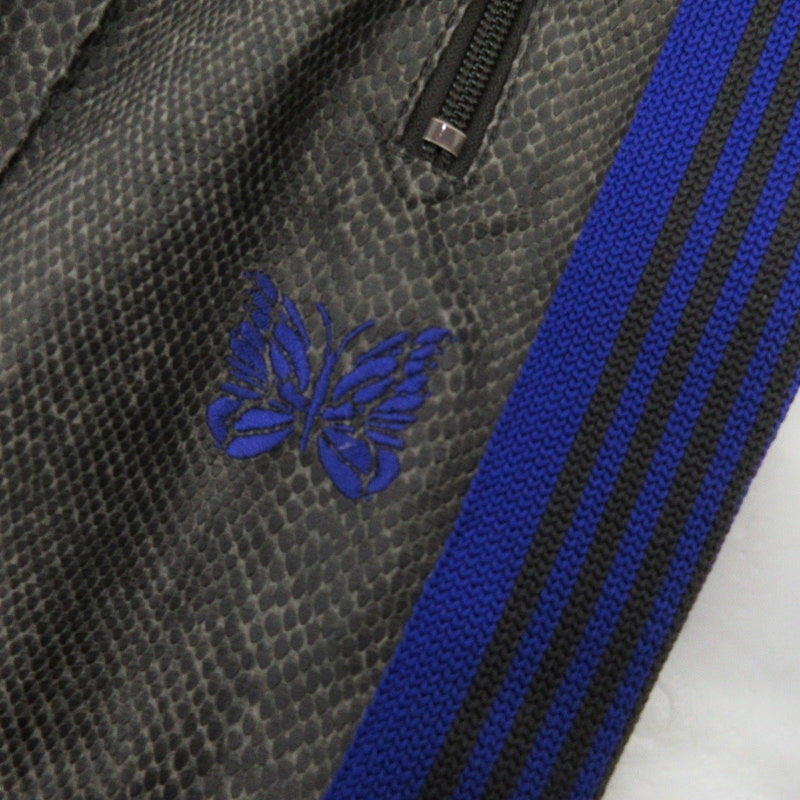 【中古】Needles | ニードルス Narrow Track Pant-Synthetic Leather/Python パンツ GL223 - サイズ:M