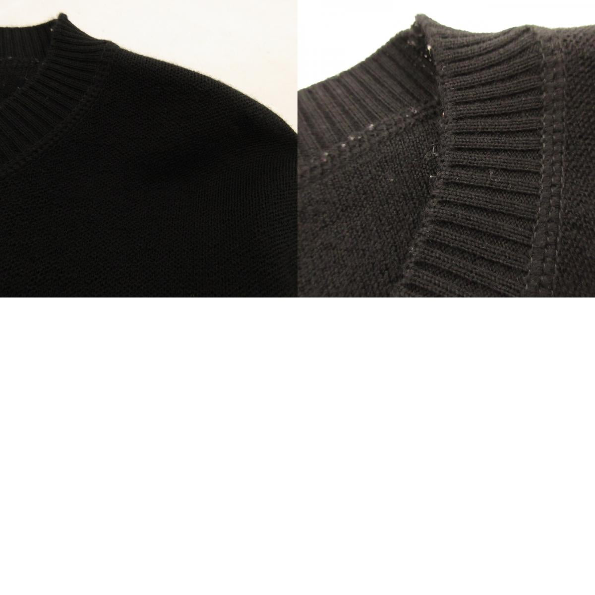 【中古】FENDI | フェンディ バッグバグズモンスターアイ セーター FAE537 AAY3 国内正規品 ブラック サイズ:48