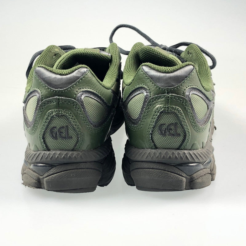 【中古】asics | アシックス GEL-NYC MOSS/FOREST スニーカー 1203A280 グリーン 26.5cm