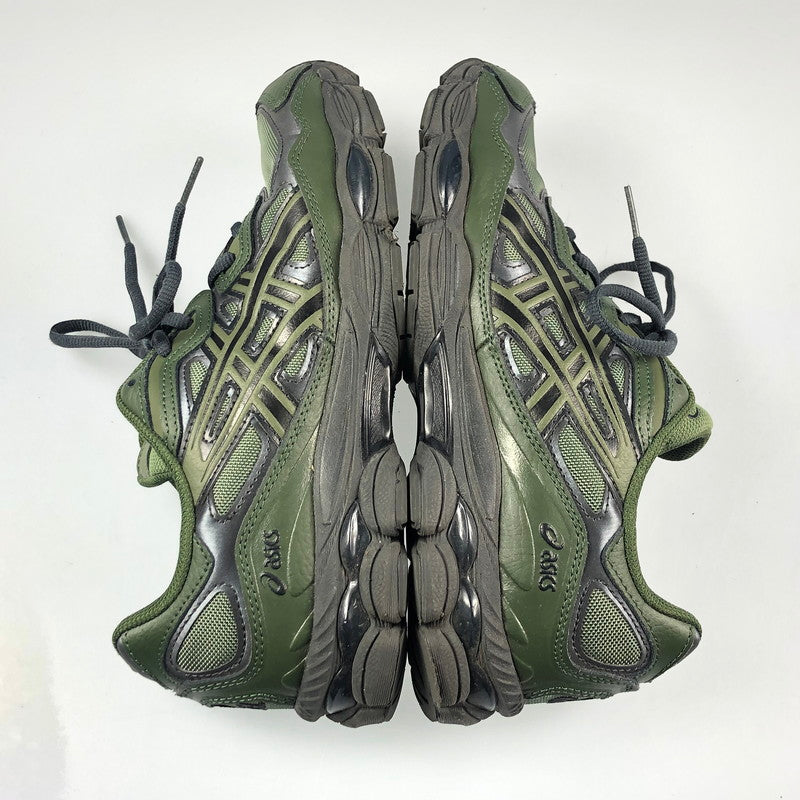 【中古】asics | アシックス GEL-NYC MOSS/FOREST スニーカー 1203A280 グリーン 26.5cm