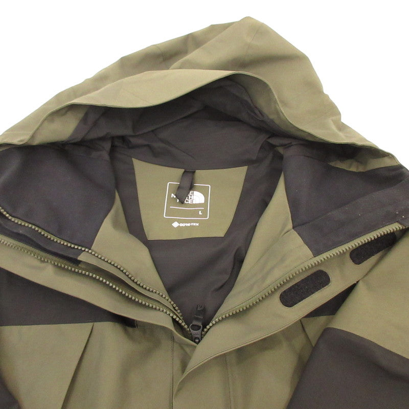 【中古】THE NORTH FACE | ザ・ノースフェイス MOUNTAIN JACKET マウンテンパーカー NP61800 カーキ サイズ:L