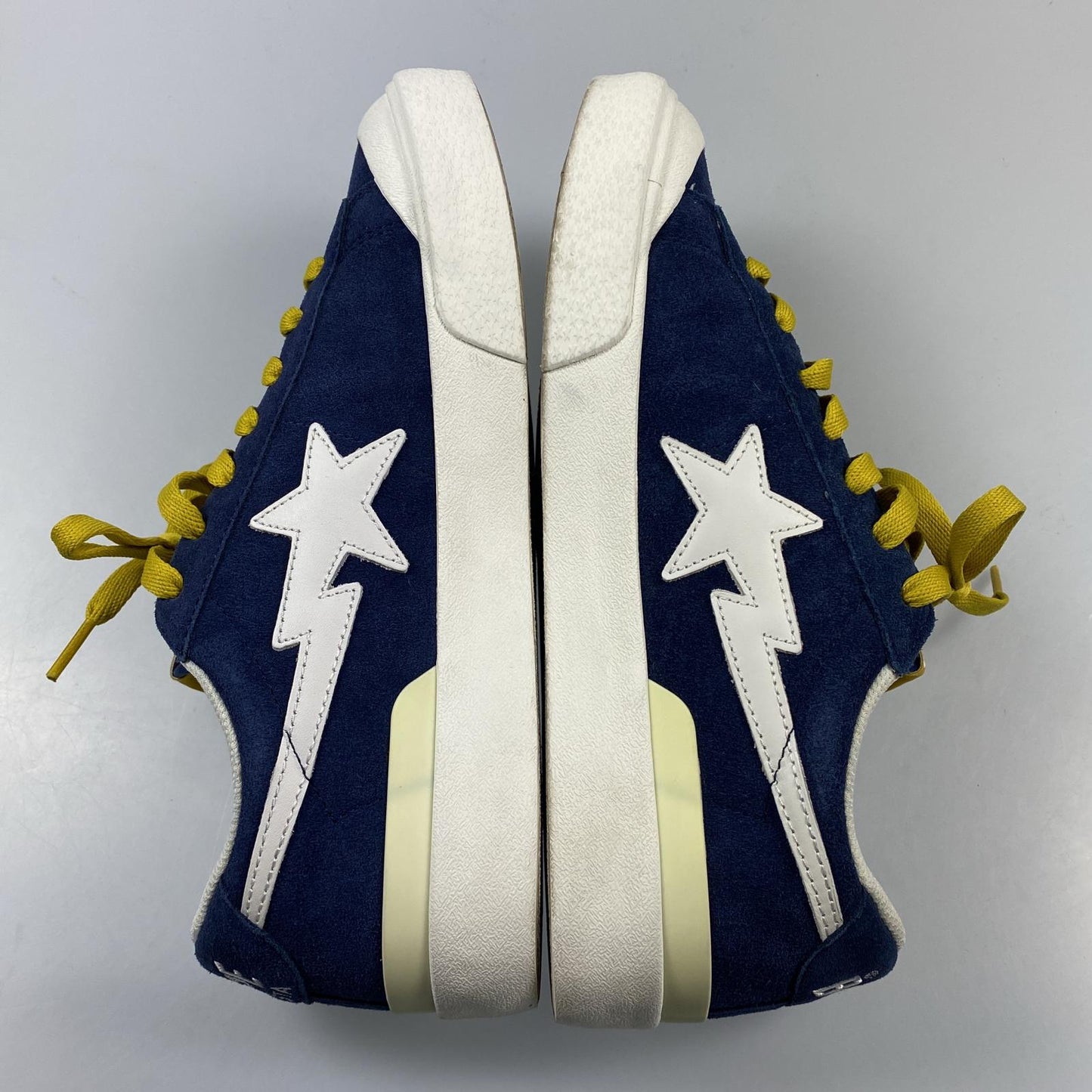【中古】A BATHING APE | アベイシングエイプ MAD STA #1 スニーカー 1I70191013 ブルー 27.5cm