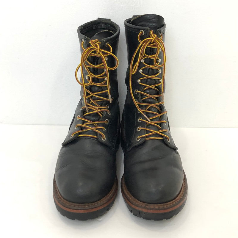 【中古】RED WING | レッドウィング ブーツ 218 ブラック 26.5cm