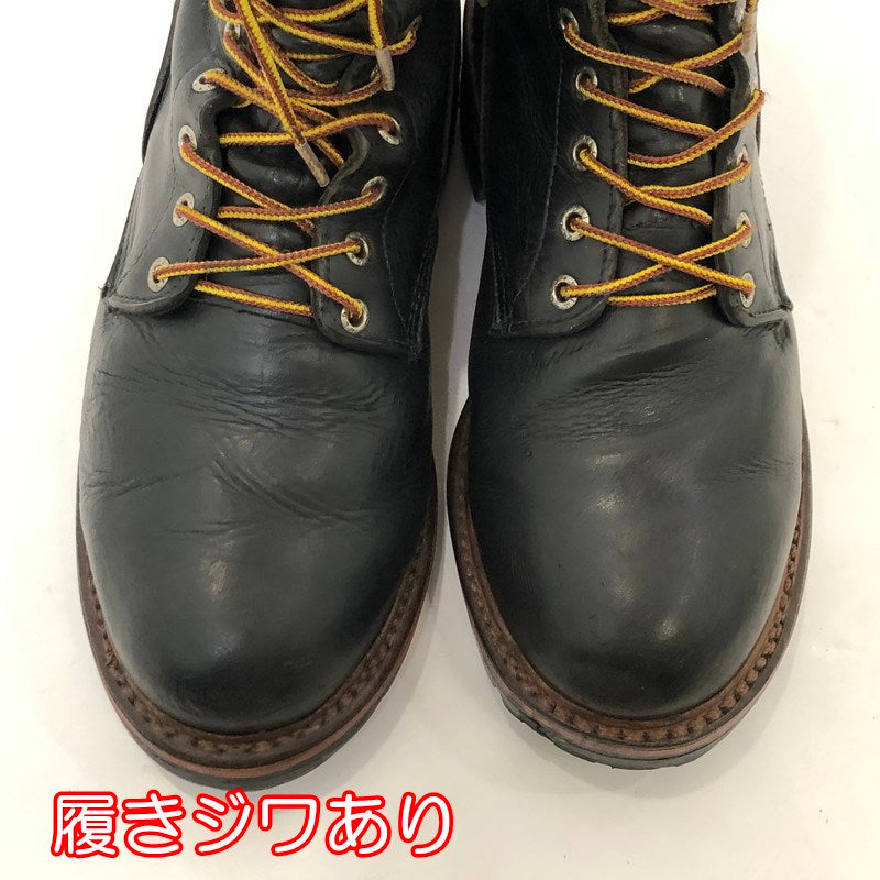 【中古】RED WING | レッドウィング ブーツ 218 ブラック 26.5cm