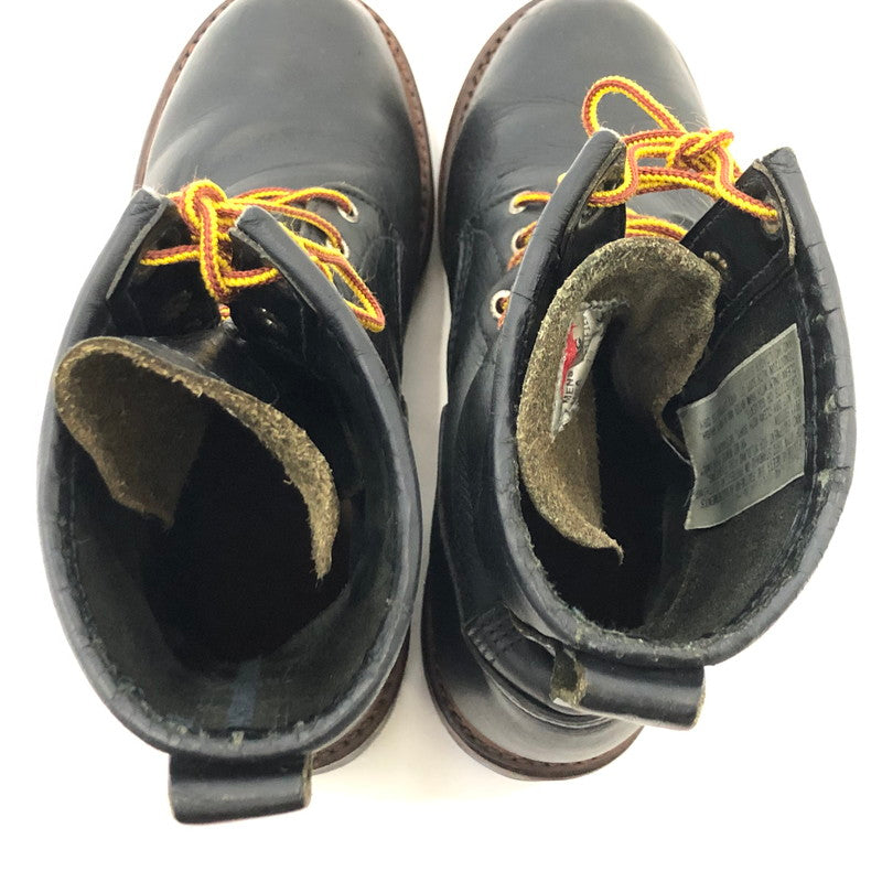 【中古】RED WING | レッドウィング ブーツ 218 ブラック 26.5cm