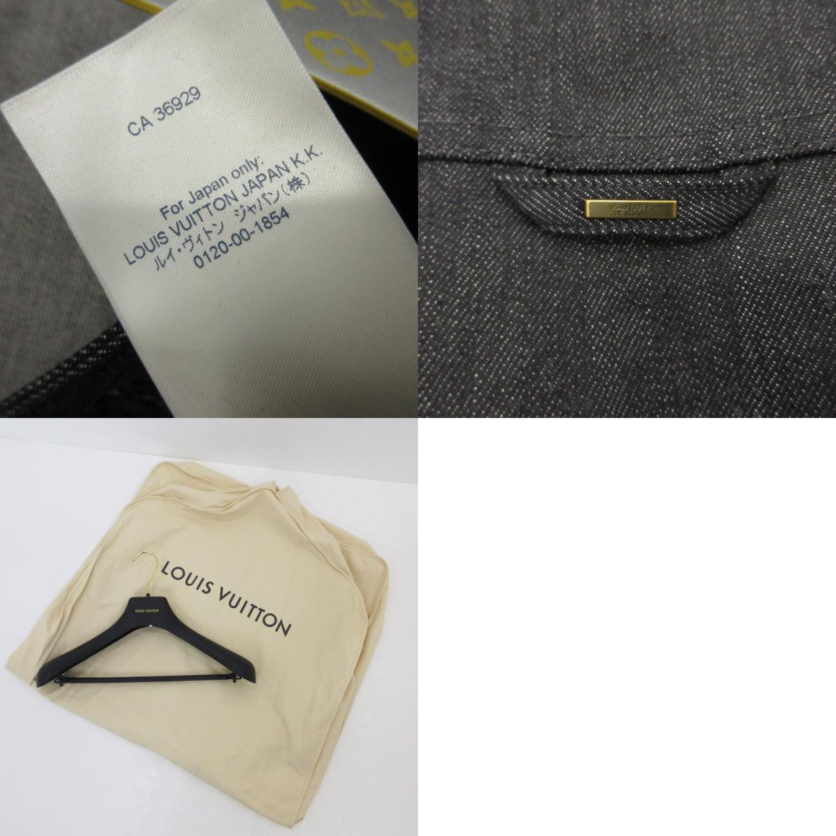 【中古】LOUIS VUITTON | ルイ・ヴィトン ステープルラインシャドーモノグラム デニム 1A8X89 サイズ:46