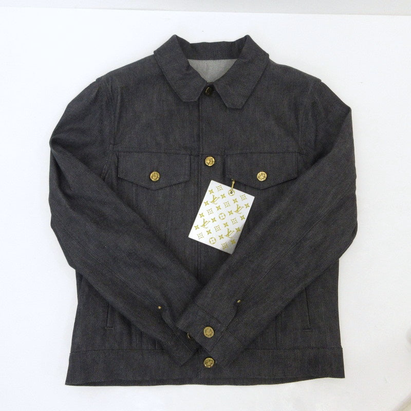 【中古】LOUIS VUITTON | ルイ・ヴィトン ステープルラインシャドーモノグラム デニム 1A8X89 サイズ:46