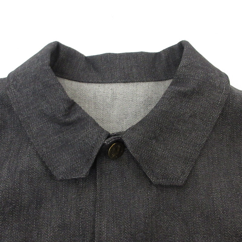 【中古】LOUIS VUITTON | ルイ・ヴィトン ステープルラインシャドーモノグラム デニム 1A8X89 サイズ:46