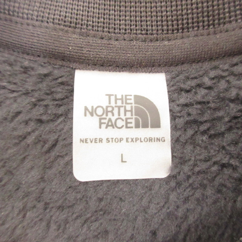 【中古】THE NORTH FACE | ザ・ノースフェイス Versa Mid Crew スウェット NA72480 ブラック サイズ:L