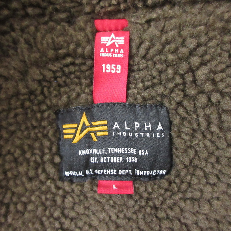 【中古】ALPHA | アルファ N-1 その他アウター TA1336-016 カーキ サイズ:L
