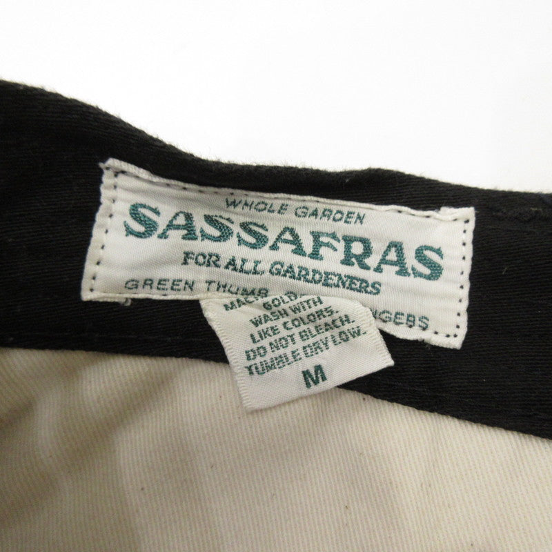 【中古】SASSAFRAS | ササフラス WHEEL BARROW PANTS チノパンツ SF-232079 ブラック サイズ:M