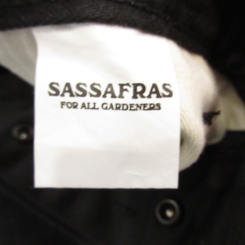 【中古】SASSAFRAS | ササフラス WHEEL BARROW PANTS チノパンツ SF-232079 ブラック サイズ:M