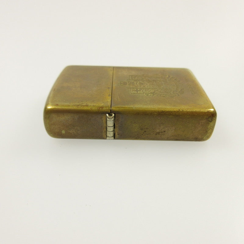 【中古】ZIPPO | ジッポ SOLID BRASS CANADA ライター 年式:1997年製 ゴールド