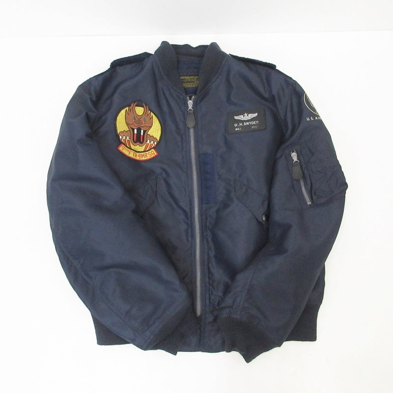 【中古】Buzz Rickson's | バズリクソンズ L-2A ミリタリージャケット BR11302 ネイビー サイズ:40