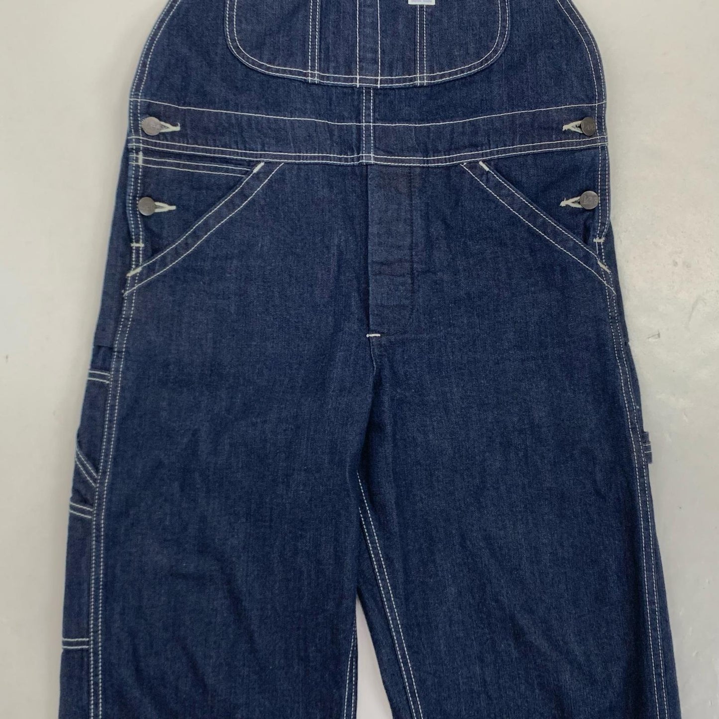 【中古】Lee | リー オーバーオール LM4254 ブルー サイズ:S