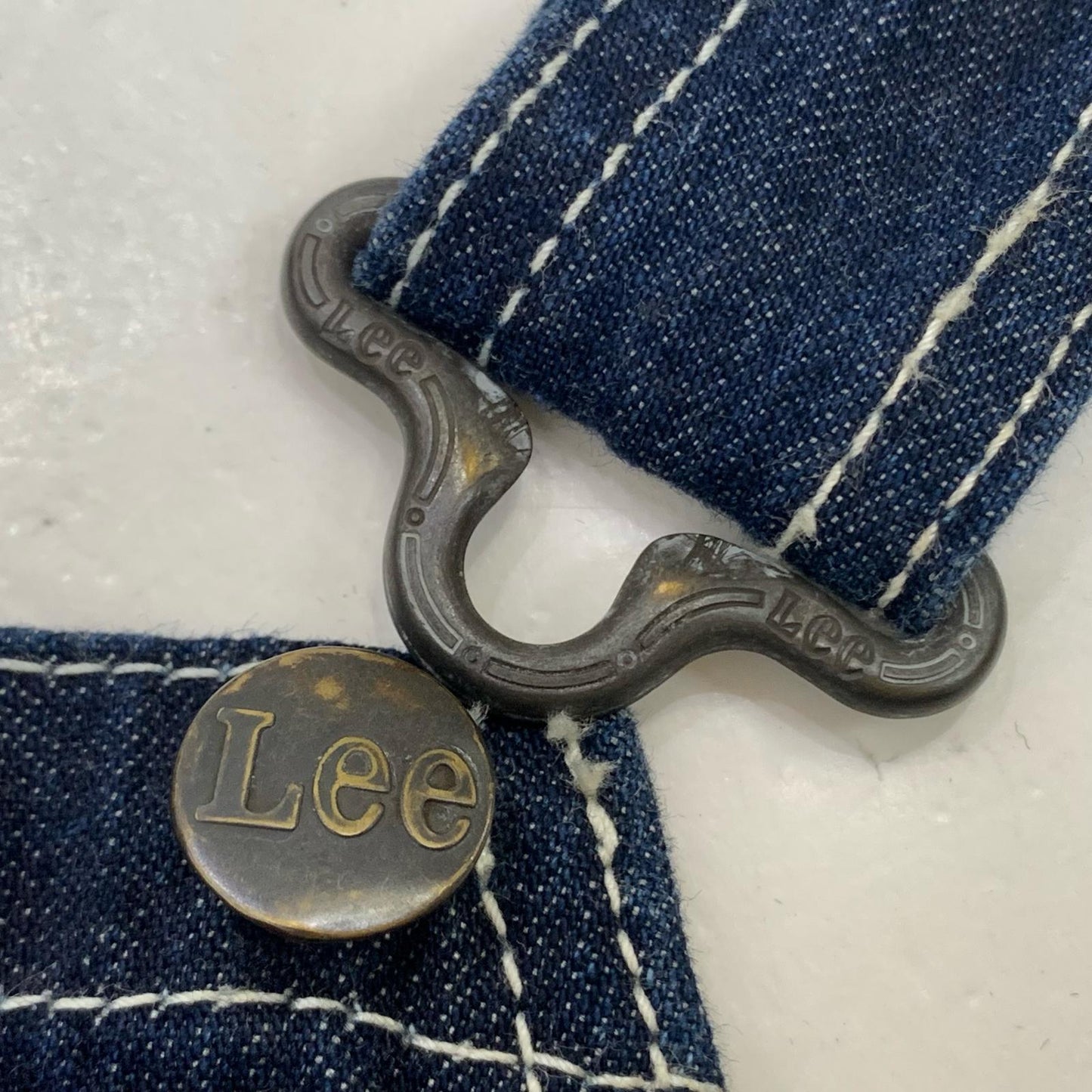 【中古】Lee | リー オーバーオール LM4254 ブルー サイズ:S