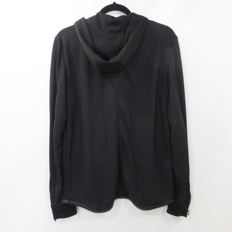 【中古】CHROME HEARTS | クロムハーツ Horse Shoe Mesh Athletic Hoodie パーカー 2225-304-6995 ブラック サイズ:S