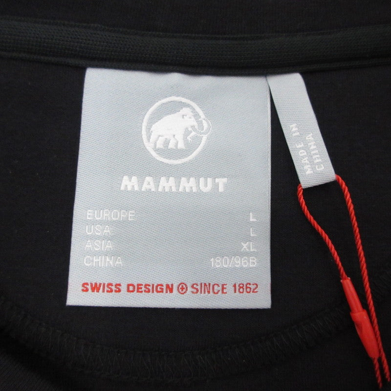 【中古】Mammut | マムート Dyno 2.0 ML Crew Neck スウェット 1014-04970 ブラック サイズ:XL