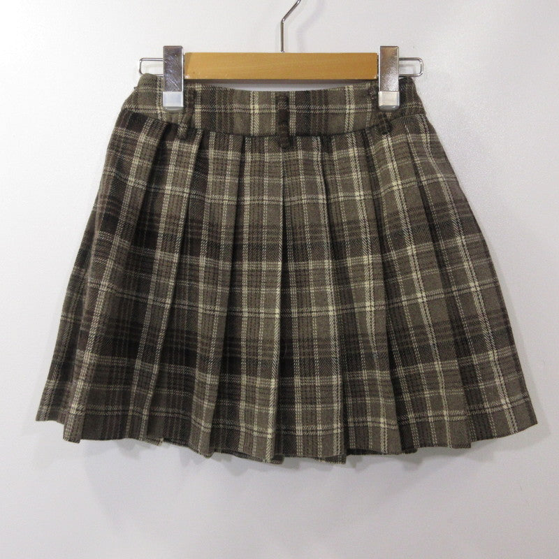 【中古】Darich | ダーリッチ ダブルベルトチェックミニスカート スカート 112332002 サイズ:S