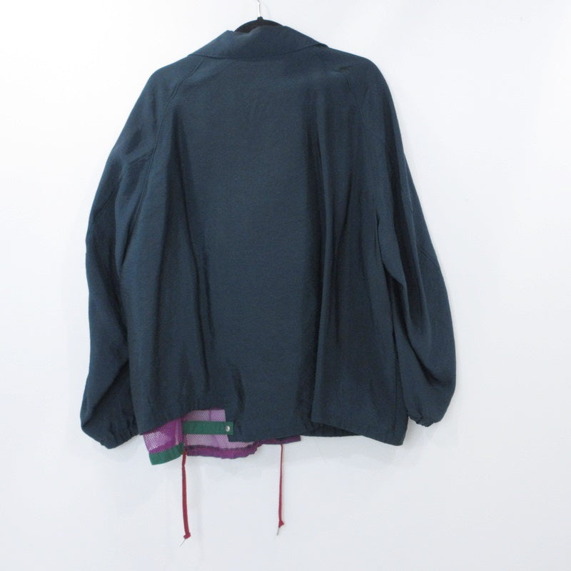 【中古】kolor | カラー ビスコースナイロンコーチジャケット その他アウター 23SCM-G05105 2023S/S サイズ:1