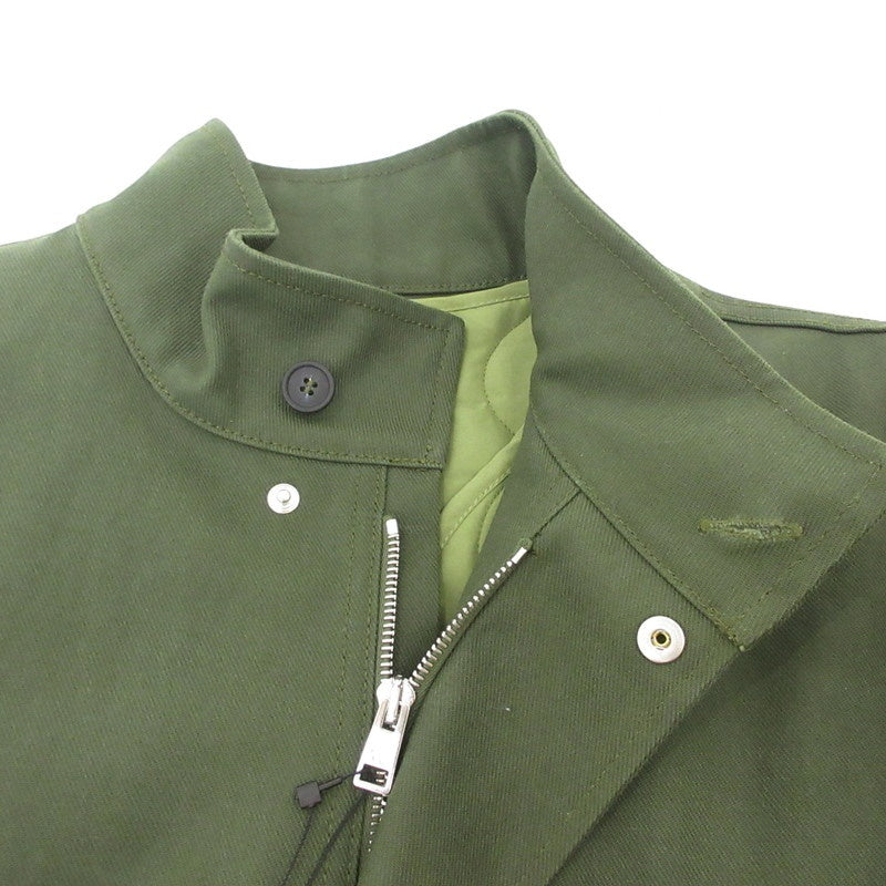 【中古】MAISON KITSUNE | メゾンキツネ その他アウター LM02210WW0089 グリーン サイズ:M